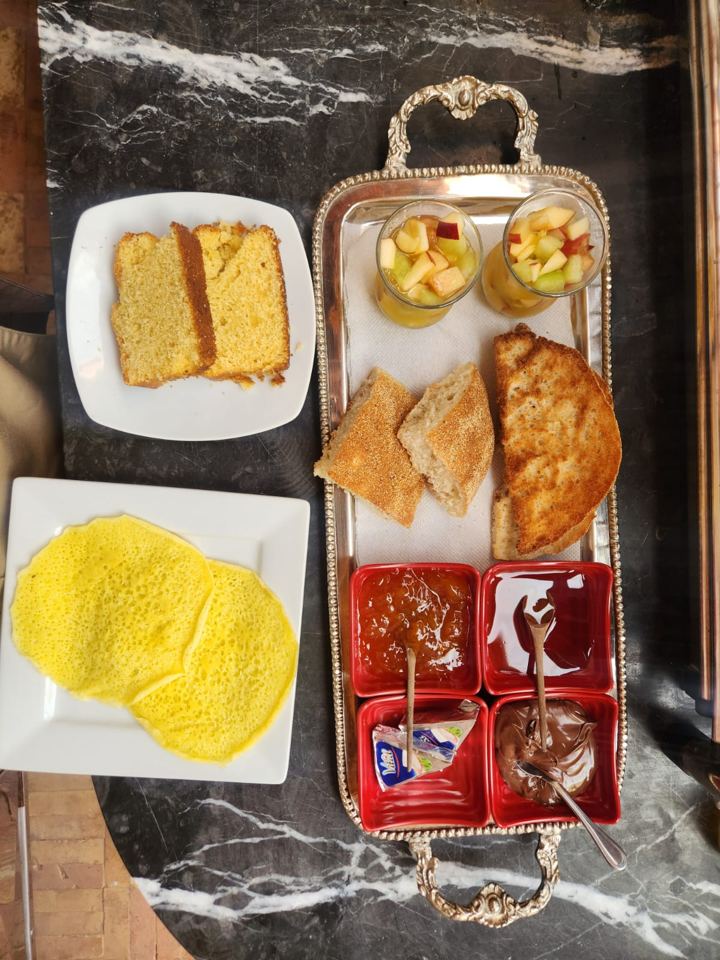Plateau du petit-déjeuner