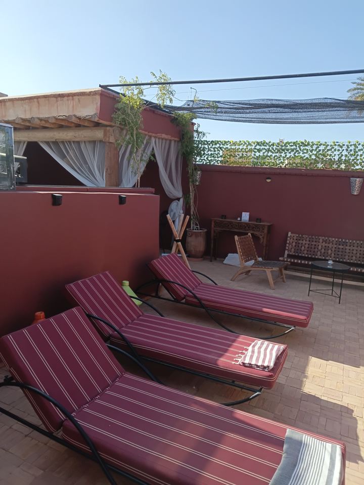 Transats sur le rooftop